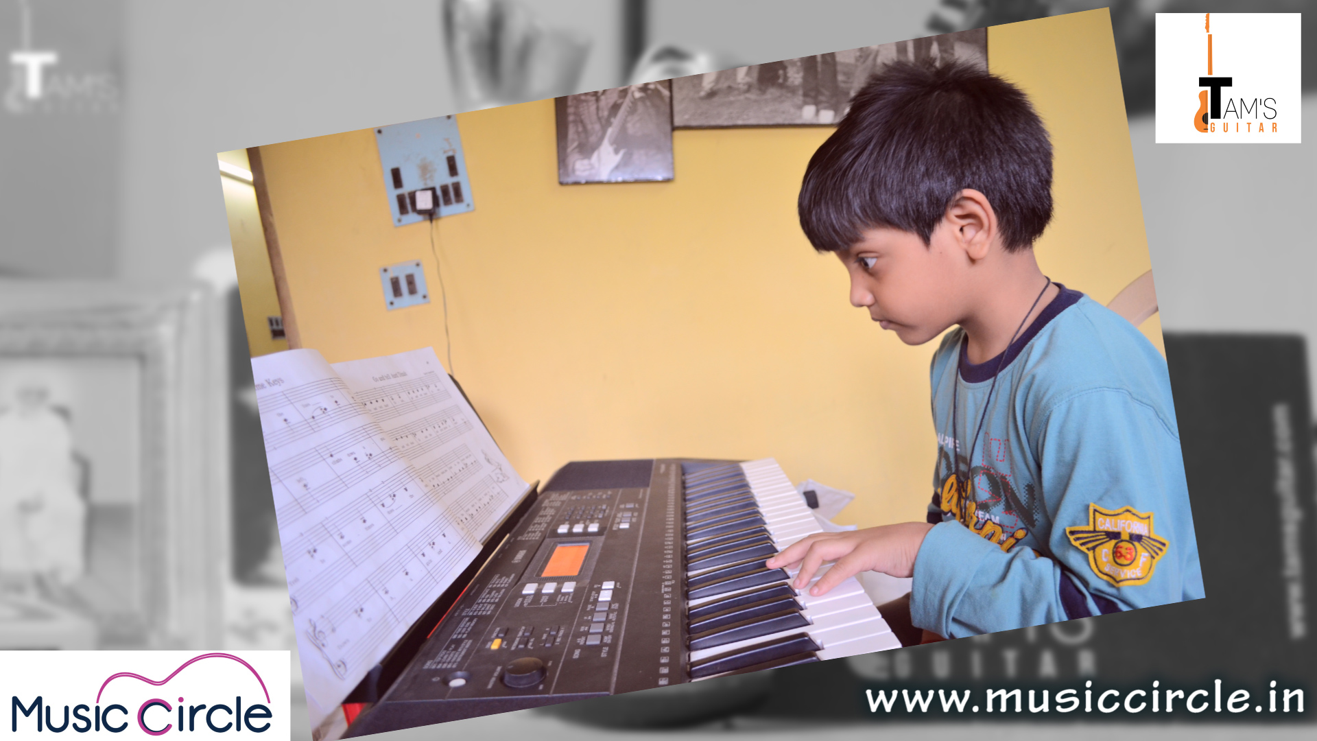 online keyboard classes india